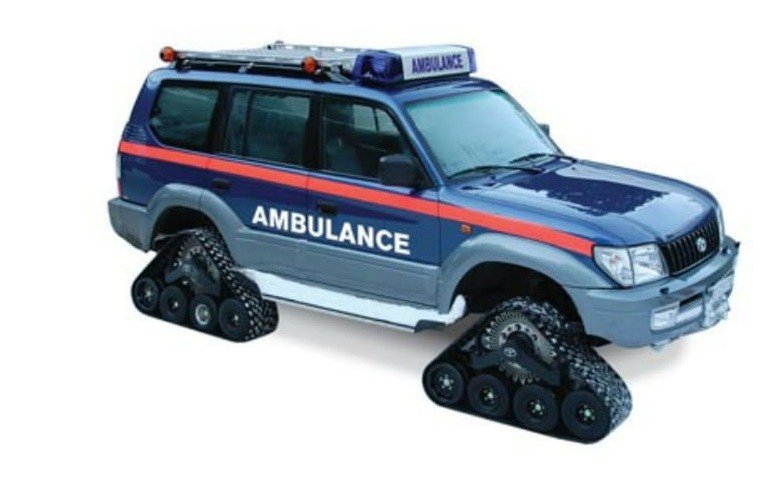 TRACKED AMBULANCE